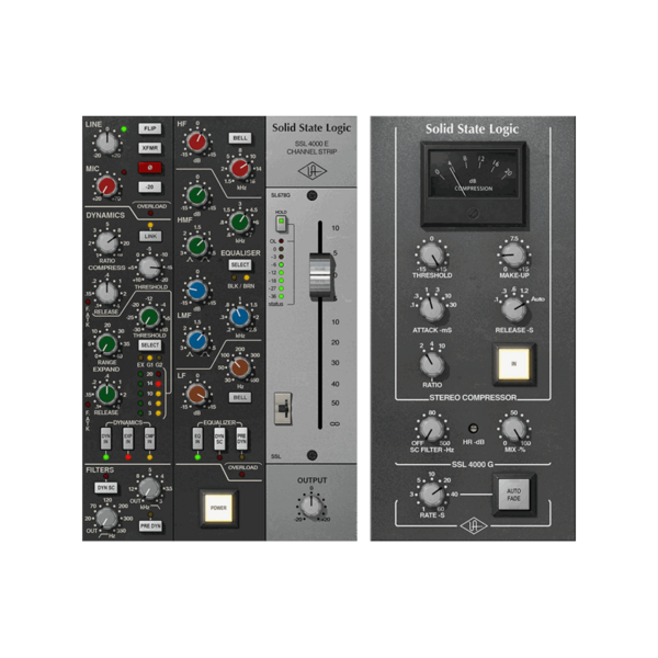 Universal Audio UAD SSL 4000 Series Console Bundle SSL 主控台模擬套組 Plugin (下載版) - 軟體套組 Bundles