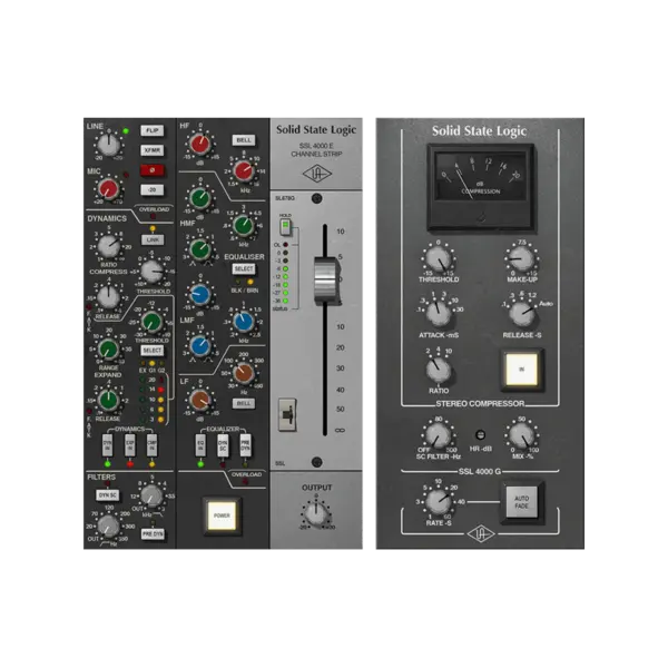 Universal Audio UAD SSL 4000 Series Console Bundle SSL 主控台模擬套組 Plugin (下載版) - 產品圖片 1