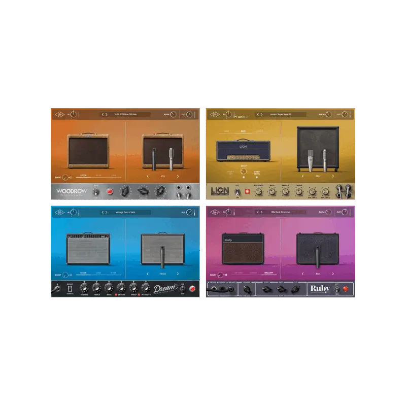 Universal Audio UAD Guitar Amp Bundle V2 吉他音箱模擬套組 Plugin (下載版) - 主圖