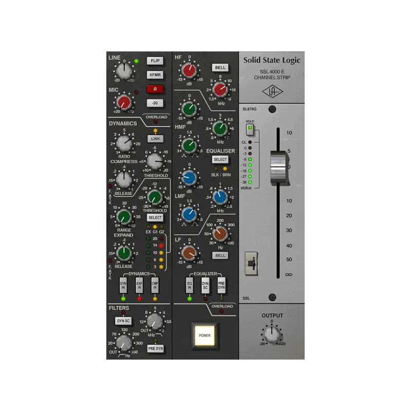 Universal Audio UAD SSL 4000 E Channel Strip SSL 主控台通道條 Plugin (下載版) - 主圖