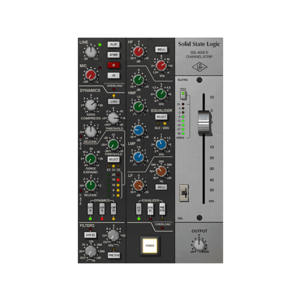 Universal Audio UAD SSL 4000 E Channel Strip SSL 主控台通道條 Plugin (下載版) - 效果器軟體 Plugin