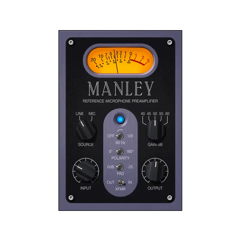 Universal Audio UAD Manley Tube Preamp 真空管前級模擬 Plugin (下載版) - 主圖