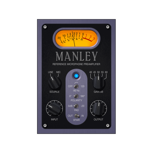 Universal Audio UAD Manley Tube Preamp 真空管前級模擬 Plugin (下載版) - 效果器軟體 Plugin