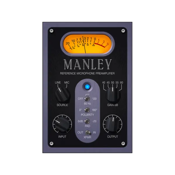 Universal Audio UAD Manley Tube Preamp 真空管前級模擬 Plugin (下載版) - 產品圖片 1