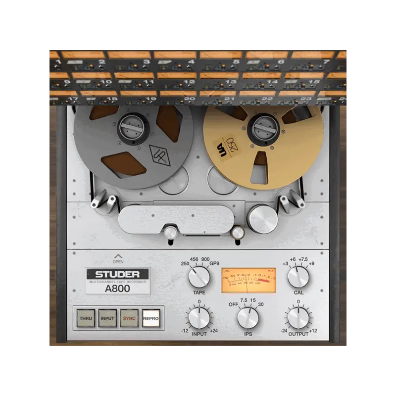 Universal Audio UAD Studer A800 Tape Recorder 多軌磁帶機模擬 Plugin (下載版) - 主圖