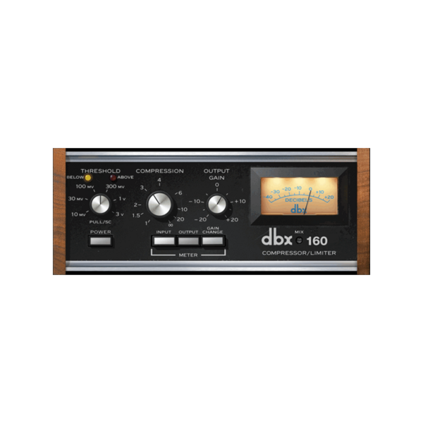 Universal Audio UAD dbx 160 Compressor / Limiter VCA 壓縮／限幅器 Plugin (下載版) - 效果器軟體 Plugin