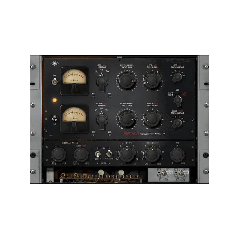 Universal Audio UAD Fairchild Tube Limiter Collection 真空管限幅器 Plugin (下載版) - 主圖
