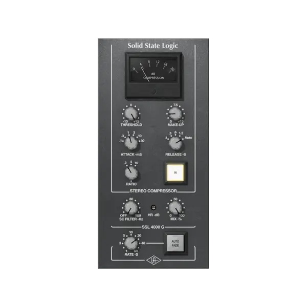 Universal Audio UAD SSL 4000 G Bus Compressor 母線膠合壓縮器 Plugin (下載版) - 產品圖片 1