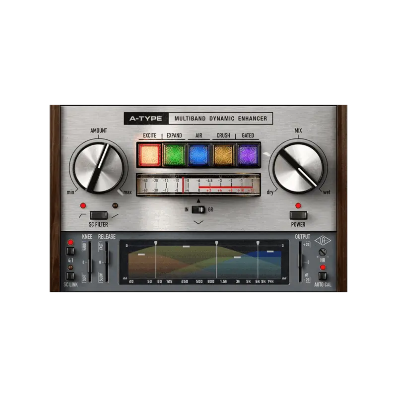 Universal Audio UAD A-Type Multiband Dynamic Enhancer 多頻段動態增強器 Plugin (下載版) - 主圖