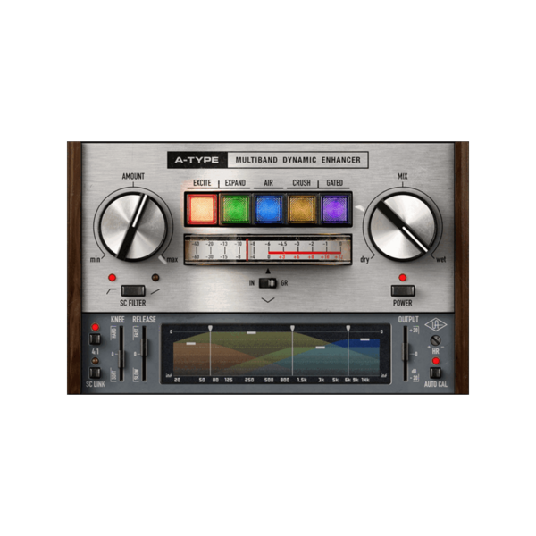 Universal Audio UAD A-Type Multiband Dynamic Enhancer 多頻段動態增強器 Plugin (下載版) - 效果器軟體 Plugin