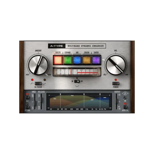 Universal Audio UAD A-Type Multiband Dynamic Enhancer 多頻段動態增強器 Plugin (下載版) - 產品圖片 1