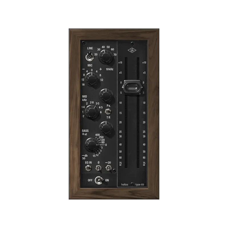 Universal Audio UAD Helios Type 69 Preamp and EQ Collection 經典前級與等化器 Plugin (下載版) - 主圖