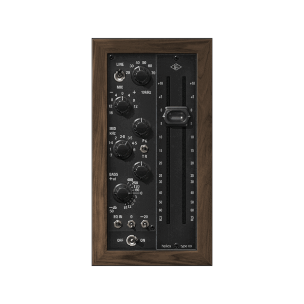 Universal Audio UAD Helios Type 69 Preamp and EQ Collection 經典前級與等化器 Plugin (下載版) - 效果器軟體 Plugin