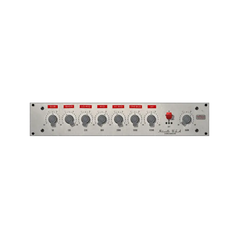 Universal Audio UAD Hitsville EQ Collection Motown 官方授權等化器 Plugin (下載版) - 主圖
