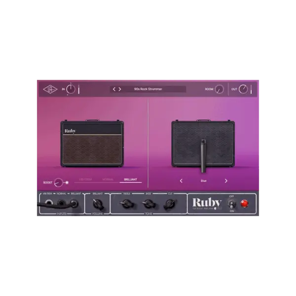 Universal Audio UAD Ruby '63 Top Boost Amp 英式音箱模擬 Plugin (下載版) - 產品圖片 1