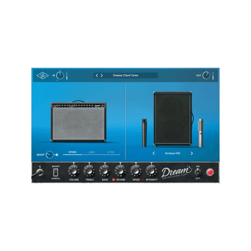 Universal Audio UAD Dream '65 Reverb Amp 美式音箱模擬 Plugin (下載版) - 主圖