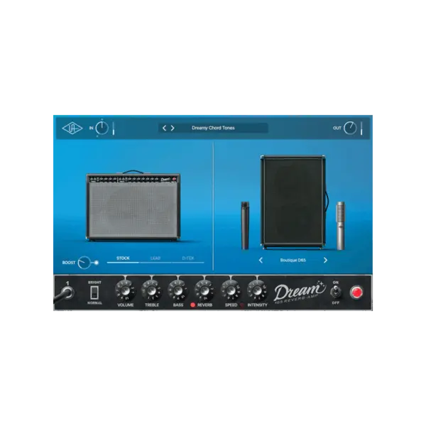 Universal Audio UAD Dream '65 Reverb Amp 美式音箱模擬 Plugin (下載版) - 產品圖片 1