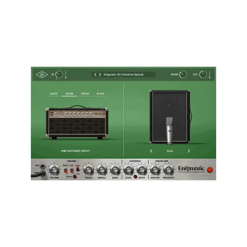 Universal Audio UAD Enigmatic '82 Overdrive Special Amp 精品過載音箱模擬 Plugin (下載版) - 主圖