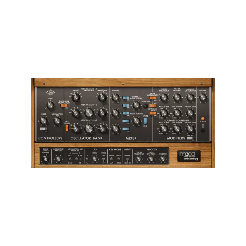Universal Audio UAD Moog Minimoog 經典類比合成器音源 Plugin (下載版) - 主圖