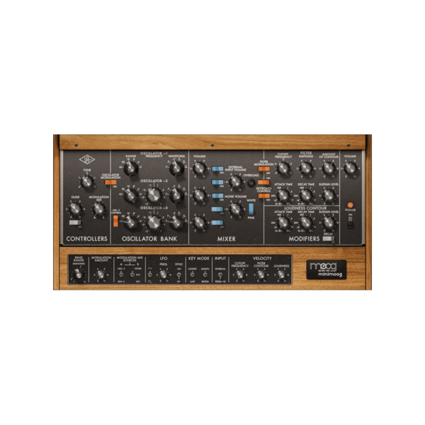Universal Audio UAD Moog Minimoog 經典類比合成器音源 Plugin (下載版) - 音源軟體 Plugin 