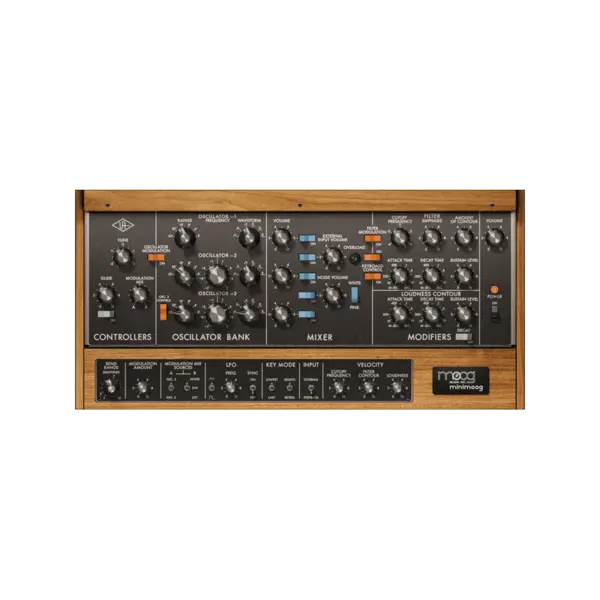 Universal Audio UAD Moog Minimoog 經典類比合成器音源 Plugin (下載版) - 產品圖片 1