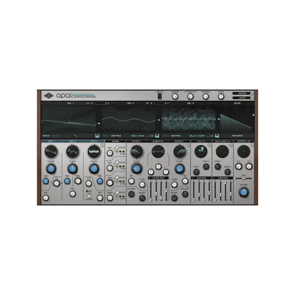 Universal Audio UAD Opal Morphing Synthesizer 波表混合合成器音源 Plugin (下載版) - 產品圖片 1