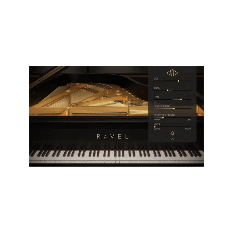 Universal Audio UAD Ravel 三角鋼琴音源 Plugin (下載版) - 主圖