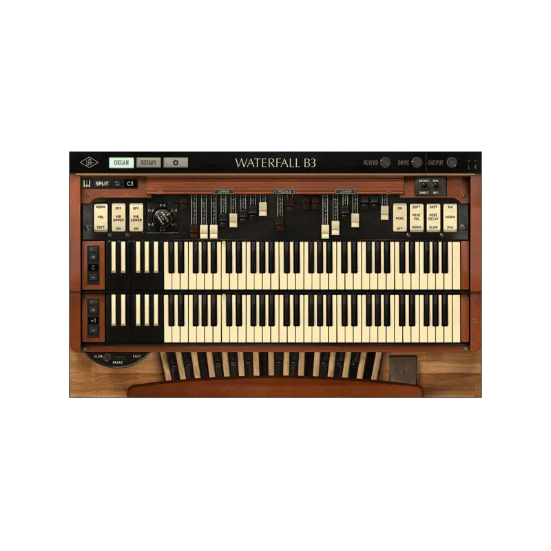 Universal Audio UAD Waterfall B3 Organ 電風琴音源 Plugin (下載版) - 主圖