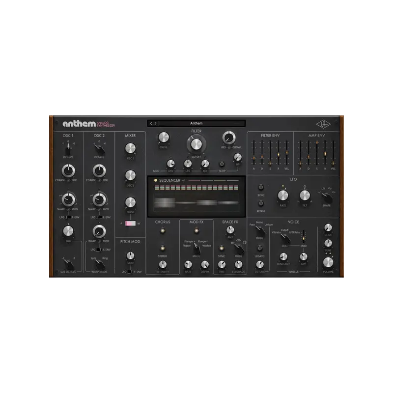 Universal Audio UAD Anthem 類比合成器音源 Plugin (下載版) - 主圖
