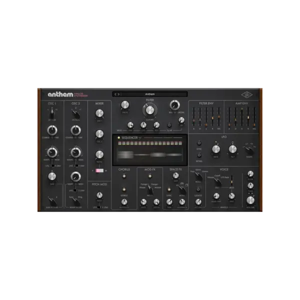 Universal Audio UAD Anthem 類比合成器音源 Plugin (下載版) - 產品圖片 1