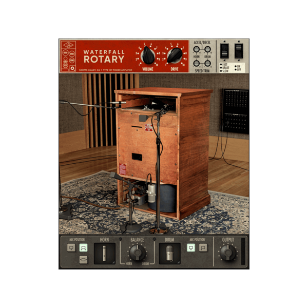 Universal Audio UAD Waterfall Rotary Speaker 旋轉喇叭效果器 Plugin (下載版) - 效果器軟體 Plugin