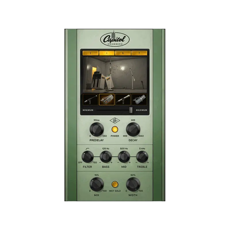 Universal Audio UAD Capitol Chambers 地下回音室殘響 Plugin (下載版) - 主圖