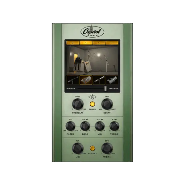 Universal Audio UAD Capitol Chambers 地下回音室殘響 Plugin (下載版) - 產品圖片 1