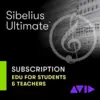 Sibelius Ultimate Subscription EDU 樂譜製作軟體 新用戶一年期訂閱制 教育版 (下載版)
