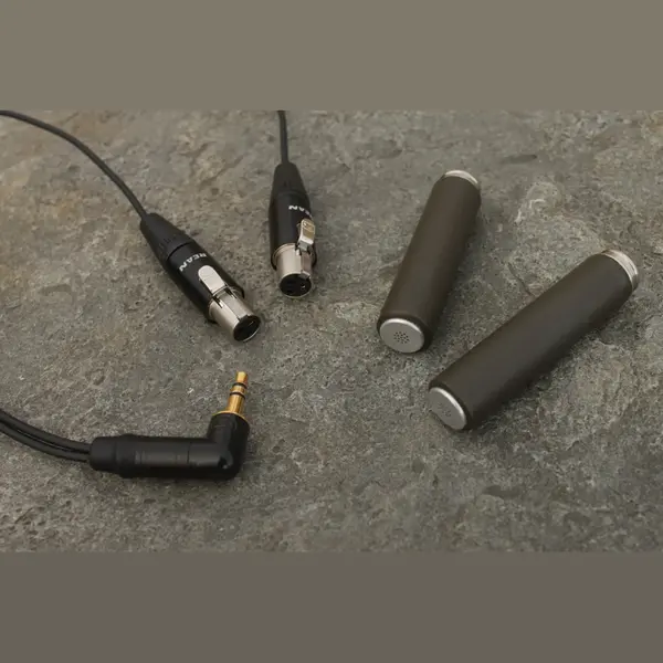 Oaka Instruments MINI Verdi 全向性麥克風（一對）3.5mm 插入式電源 行動錄音機升級 - 產品圖片 1