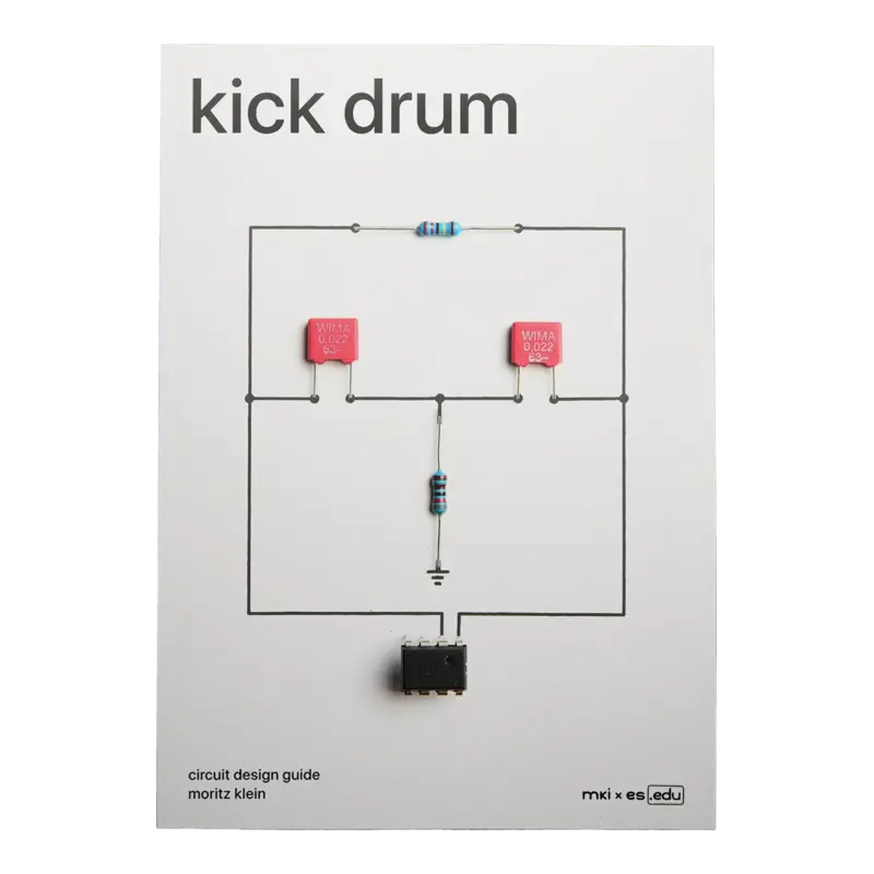 Erica Synths Kick Drum Circuit Design Guide 類比大鼓電路設計指南 mki x es.EDU 書籍（英文） - 主圖