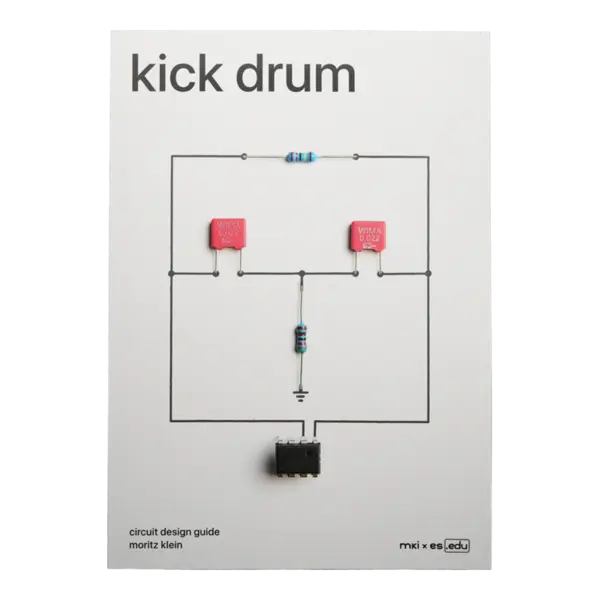 Erica Synths Kick Drum Circuit Design Guide 類比大鼓電路設計指南 mki x es.EDU 書籍（英文） - 產品圖片 1