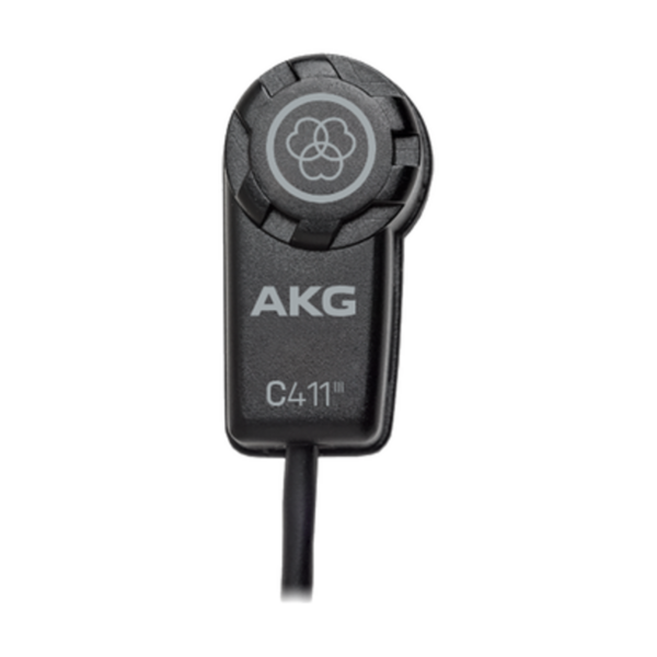 AKG C411 L 微型電容式振動拾音麥克風 木吉他 提琴 弦樂器 Mini XLR（無線發射器用） - 壓電式/接觸式麥克風