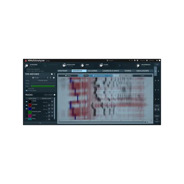 MeldaProduction MMultiAnalyzer 多軌頻譜／響度／立體聲分析 Plugin (下載版) - 產品圖片 1