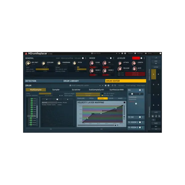MeldaProduction MDrumReplacer 鼓聲替換 Plugin (下載版) - 產品圖片 1