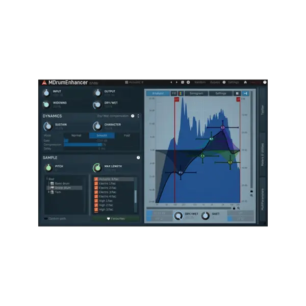 MeldaProduction MDrumEnhancer 鼓聲增強 Plugin (下載版) - 產品圖片 1