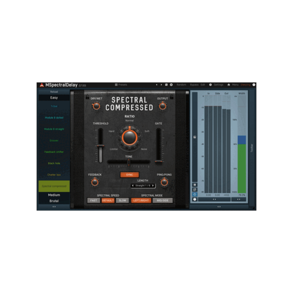 MeldaProduction MSpectralDelay 頻譜 Delay 效果器 Plugin (下載版) - 效果器軟體 Plugin