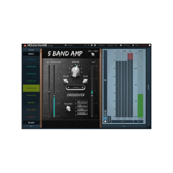 MeldaProduction MDistortionMB 多頻段失真效果器 Plugin (下載版) - 效果器軟體 Plugin