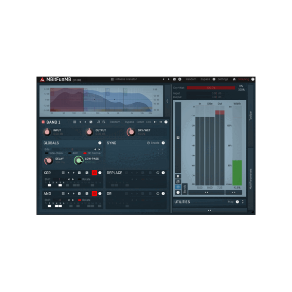 MeldaProduction MBitFunMB 多頻段位元失真效果器 Plugin (下載版) - 效果器軟體 Plugin