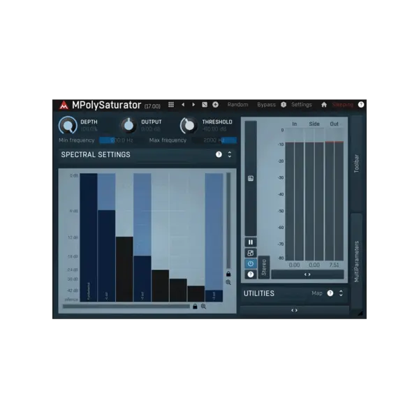 MeldaProduction MPolySaturator 頻譜泛音飽和效果器 Plugin (下載版) - 產品圖片 1