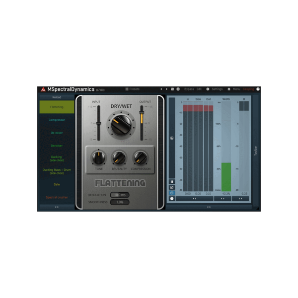 MeldaProduction MSpectralDynamicsLE 頻譜動態處理效果器 Plugin (下載版) - 效果器軟體 Plugin