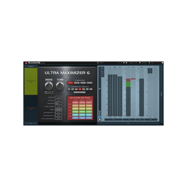 MeldaProduction MLimiterMB 多頻段 Limiter 效果器 Plugin (下載版) - 效果器軟體 Plugin