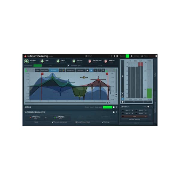 MeldaProduction MAutoDynamicEq 自動動態 EQ 效果器 Plugin (下載版) - 效果器軟體 Plugin
