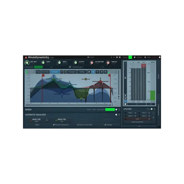 MeldaProduction MAutoDynamicEq 自動動態 EQ 效果器 Plugin (下載版) - 產品圖片 1