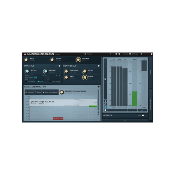 MeldaProduction MModernCompressor 自動設定 Compressor 效果器 Plugin (下載版) - 效果器軟體 Plugin